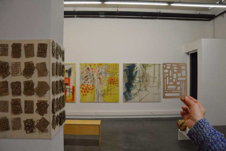 Offuscations de Stéphane Trois Carrés, exposition Access à Pau. Septembre 2021